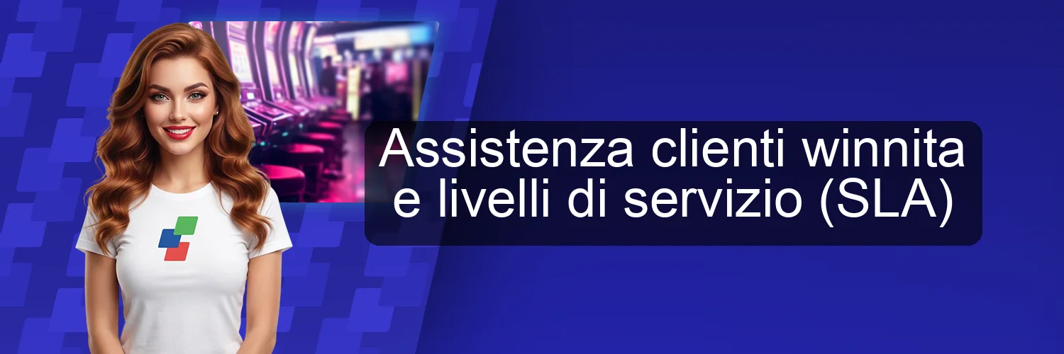 Assistenza clienti winnita e livelli di servizio (SLA)